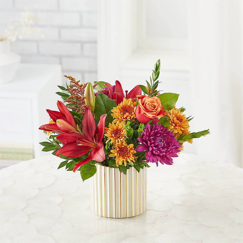 Burgundy Landscape Bouquet –  East End Flowers And Gifts Inc, Hensley AR