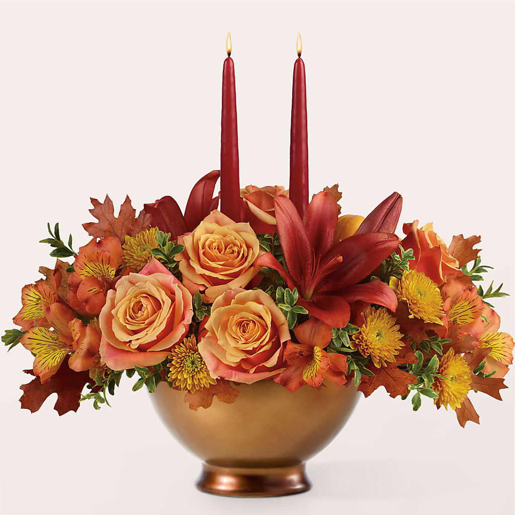 Harvest Table Centerpiece –  East End Flowers And Gifts Inc, Hensley AR