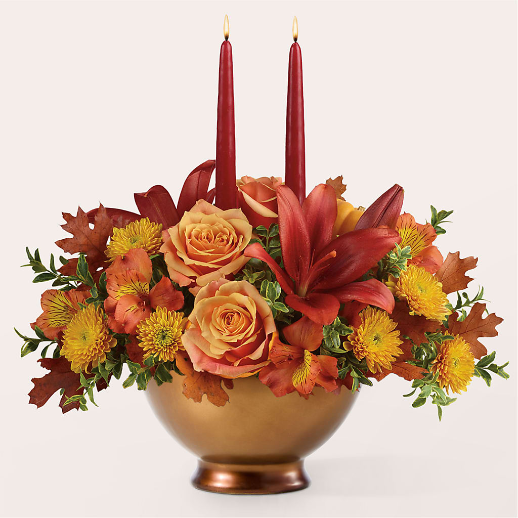 Harvest Table Centerpiece –  East End Flowers And Gifts Inc, Hensley AR