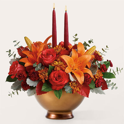 Fruits of Fall Centerpiece –  East End Flowers And Gifts Inc, Hensley AR