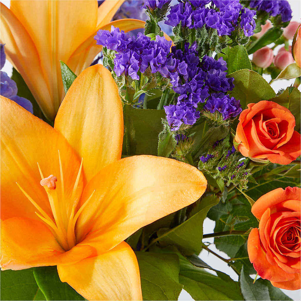 Radiant Citrus Bouquet –  East End Flowers And Gifts Inc, Hensley AR