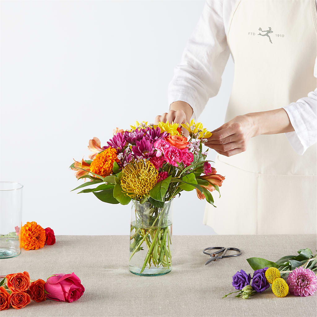 Feast of Color – A Florist Original –  East End Flowers And Gifts Inc, Hensley AR
