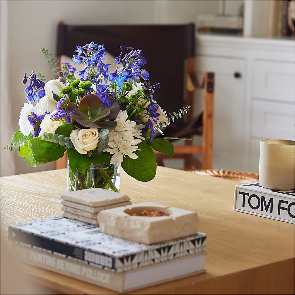 Cerulean Waves Bouquet –  East End Flowers And Gifts Inc, Hensley AR