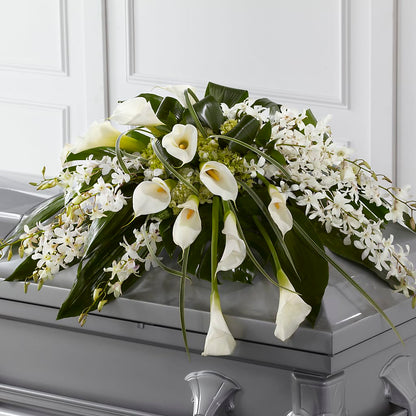 Angel Wings Casket Spray –  East End Flowers And Gifts Inc, Hensley AR