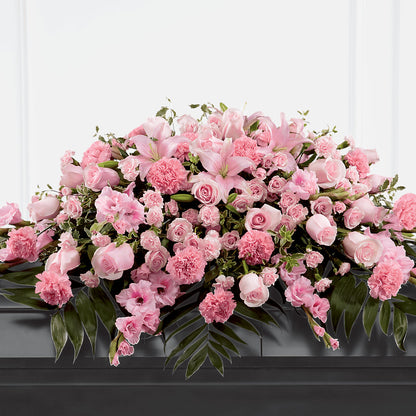 Garden of Comfort Casket Spray (Standard) –  East End Flowers And Gifts Inc, Hensley AR