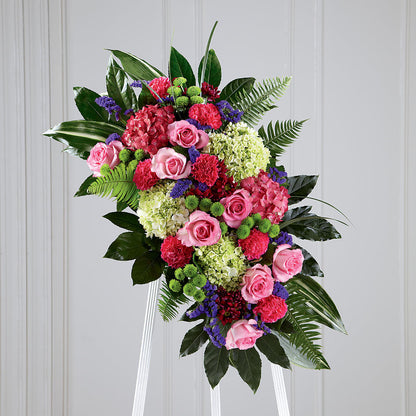 Refreshing Mix Standing Spray –  East End Flowers And Gifts Inc, Hensley AR