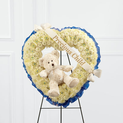 Precious Child Standing Heart –  East End Flowers And Gifts Inc, Hensley AR