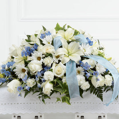 Tender Treasure Casket Spray –  East End Flowers And Gifts Inc, Hensley AR