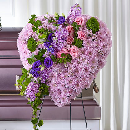 Treasured Love Standing Heart –  East End Flowers And Gifts Inc, Hensley AR