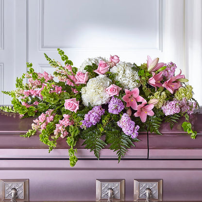 Life's Gratitude Casket Spray –  East End Flowers And Gifts Inc, Hensley AR