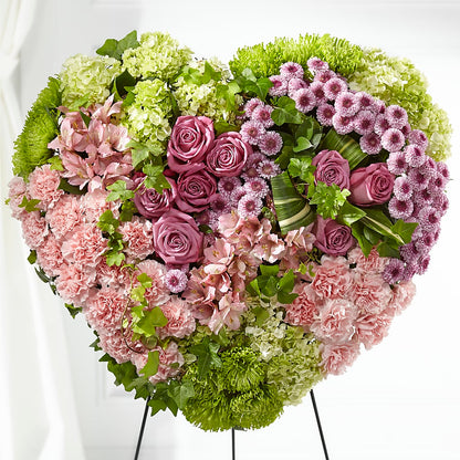 Heartwarming Standing Heart –  East End Flowers And Gifts Inc, Hensley AR