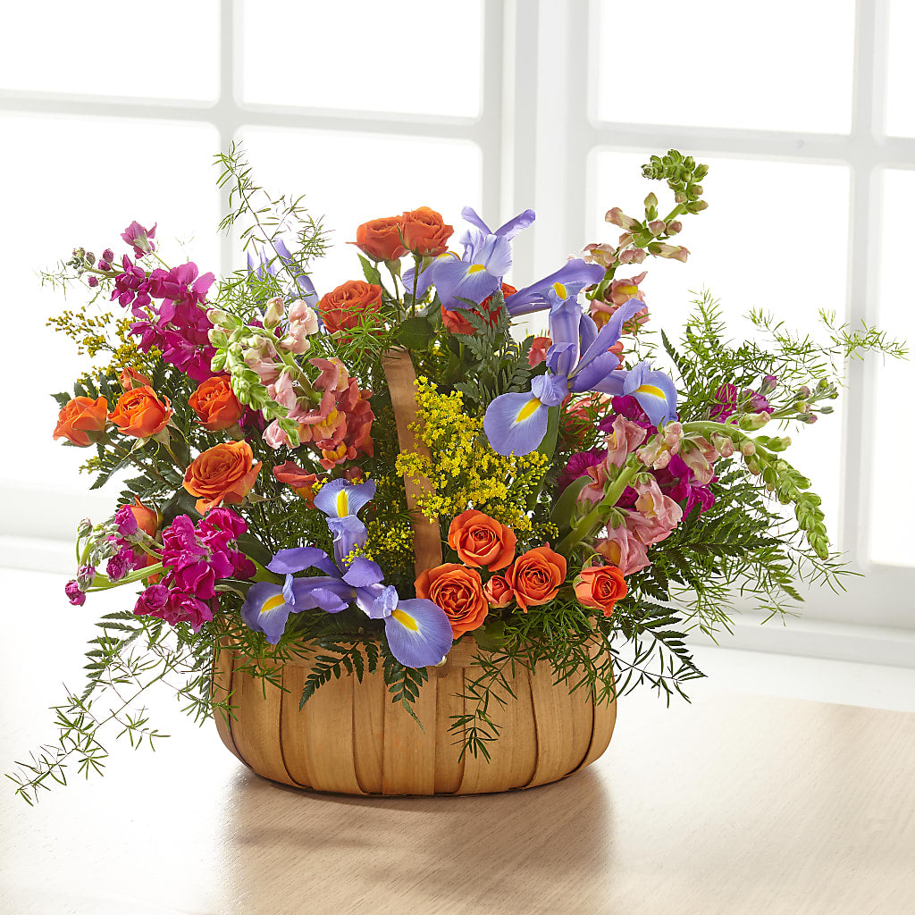 Garden of Life Basket –  East End Flowers And Gifts Inc, Hensley AR