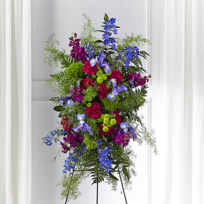 Heavenly Skies Standing Spray –  East End Flowers And Gifts Inc, Hensley AR