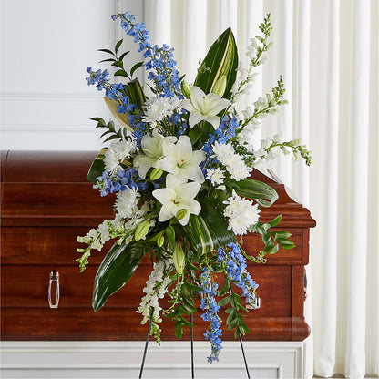 Eternal Impressions Standing Spray –  East End Flowers And Gifts Inc, Hensley AR