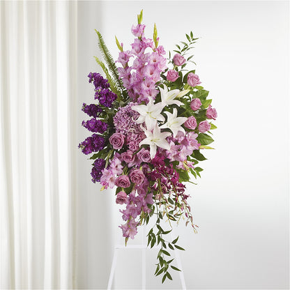 Never Alone Standing Spray –  East End Flowers And Gifts Inc, Hensley AR