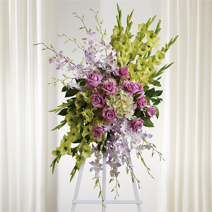 Lasting Legacy Standing Spray –  East End Flowers And Gifts Inc, Hensley AR