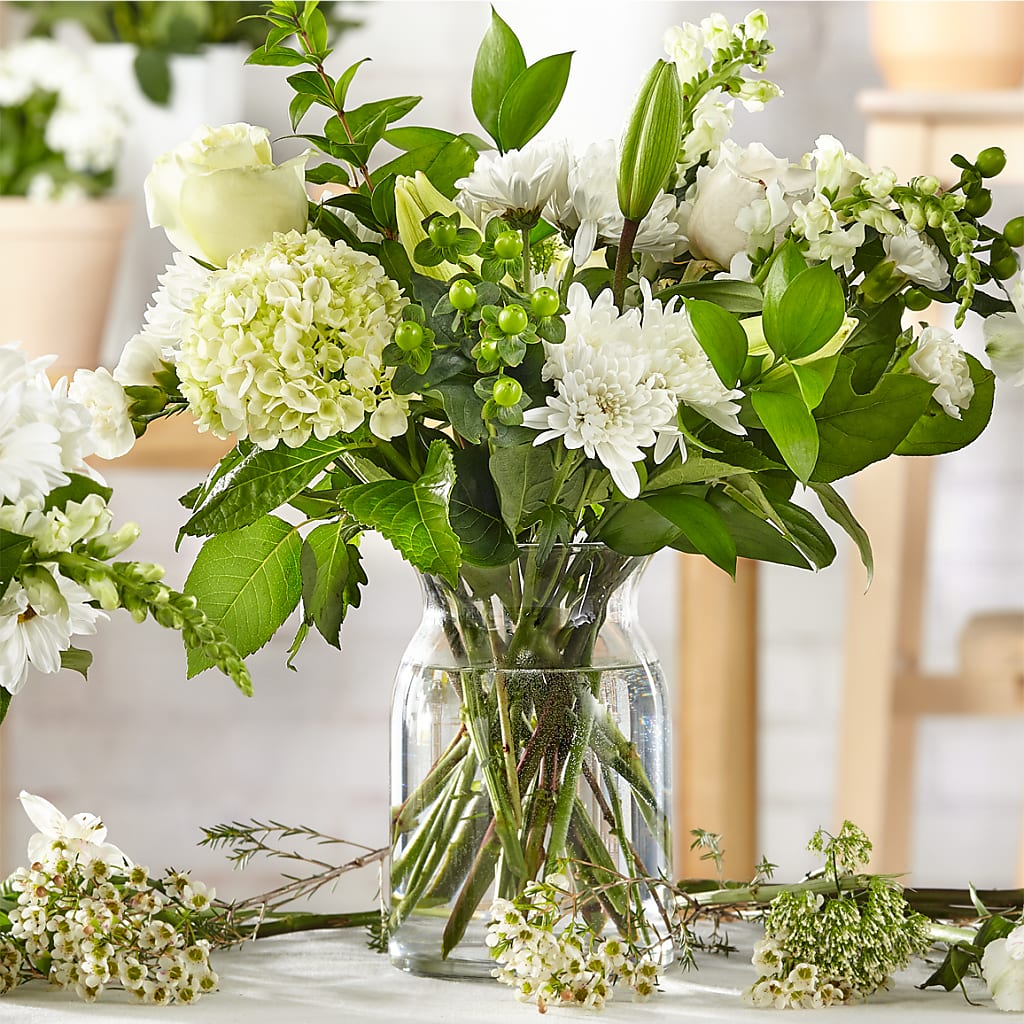 Classic Ivory – A Florist Original –  East End Flowers And Gifts Inc, Hensley AR