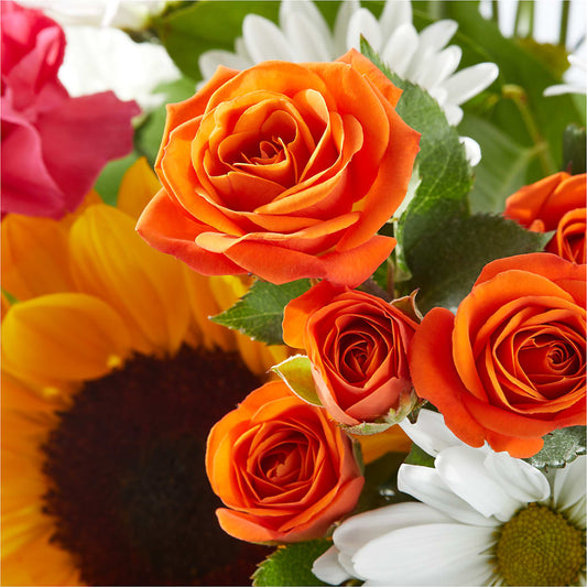 Sun-drenched Blooms Bouquet –  East End Flowers And Gifts Inc, Hensley AR