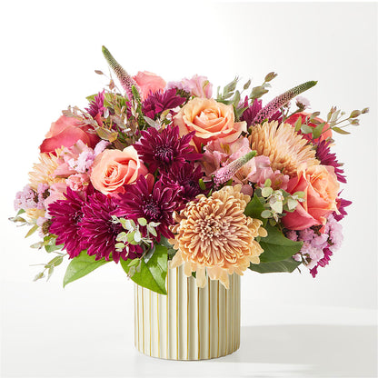 Berry Cobbler Bouquet with Ivory Vase –  East End Flowers And Gifts Inc, Hensley AR
