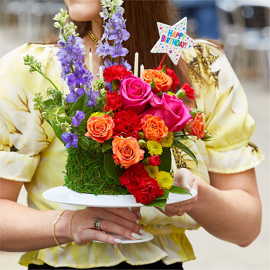Best Year Yet Floral Cake –  East End Flowers And Gifts Inc, Hensley AR