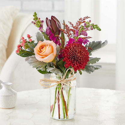 Moody Hues Bouquet –  East End Flowers And Gifts Inc, Hensley AR