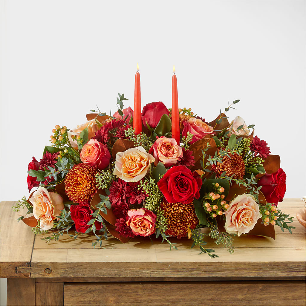 Gather Near Centerpiece –  East End Flowers And Gifts Inc, Hensley AR