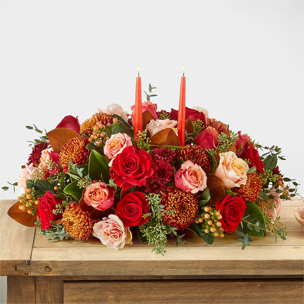 Gather Near Centerpiece –  East End Flowers And Gifts Inc, Hensley AR
