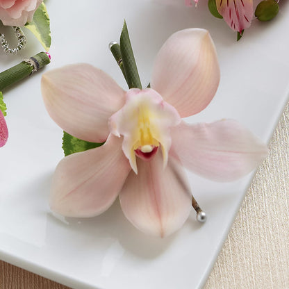 Pink Cymbidium Boutonniere –  East End Flowers And Gifts Inc, Hensley AR
