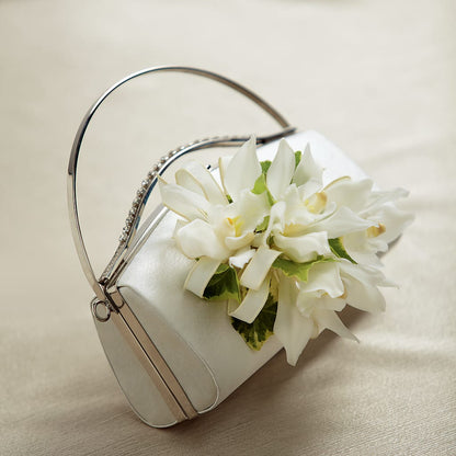 White Purse Decor –  East End Flowers And Gifts Inc, Hensley AR
