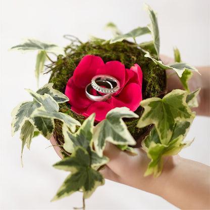 Lila Rose Ring Nest –  East End Flowers And Gifts Inc, Hensley AR