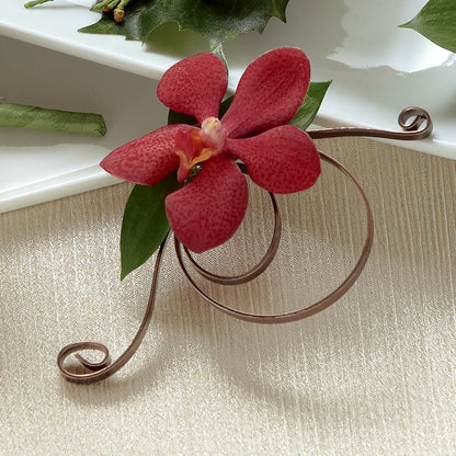 Red Mokara Boutonniere –  East End Flowers And Gifts Inc, Hensley AR